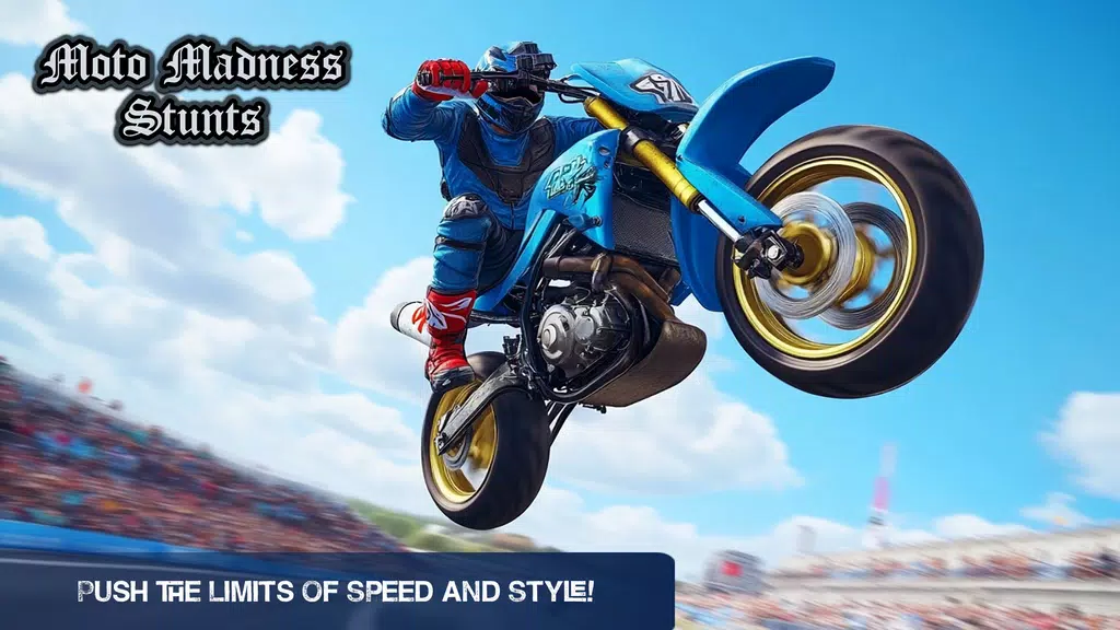 Moto Madness Stunt moto Race Tangkapan skrin 1