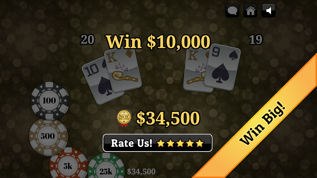 New Years Blackjack स्क्रीनशॉट 2