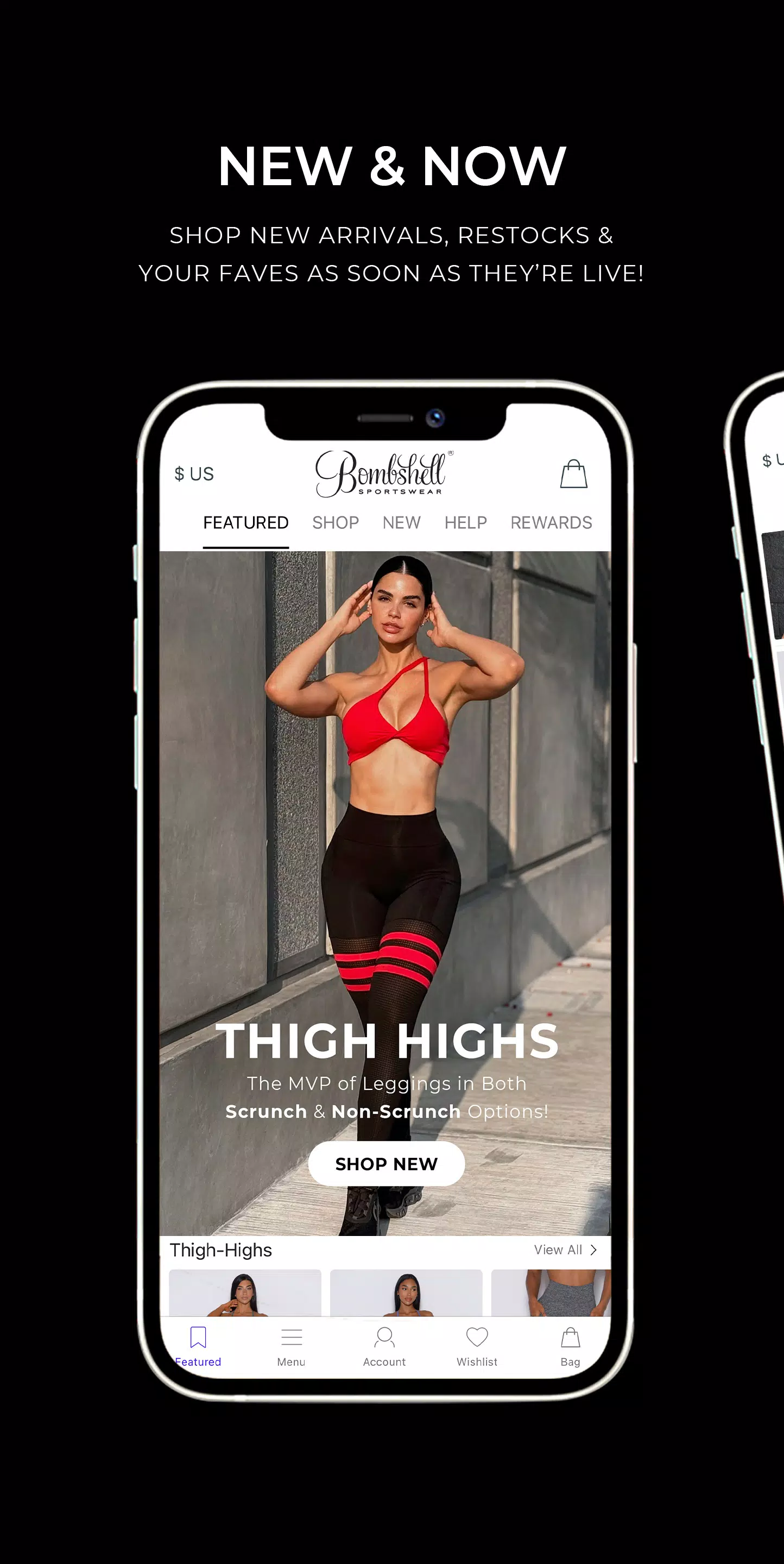 Bombshell Sportswear. Capture d'écran 1