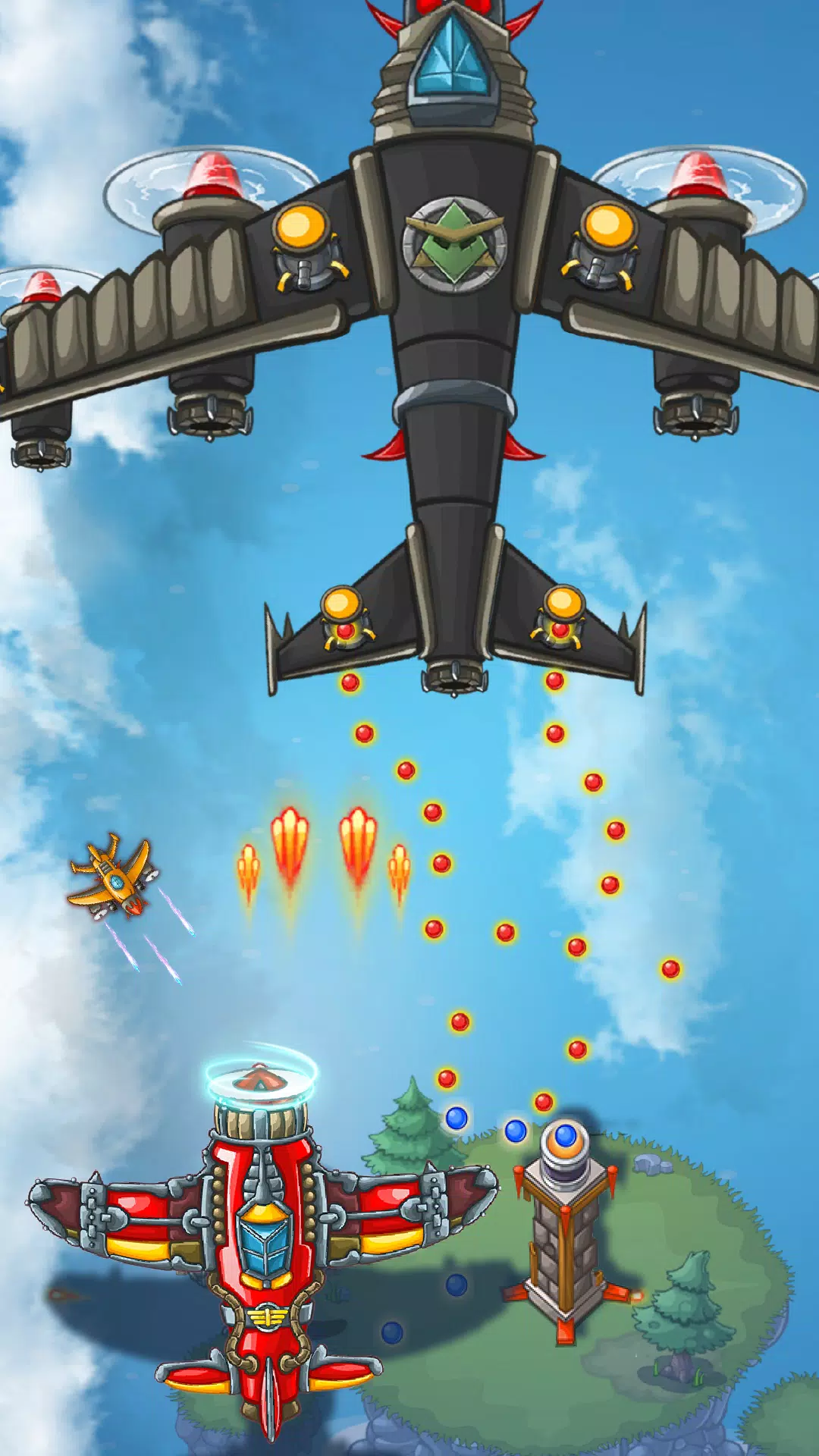 Airplane Strike Fighter Force 스크린샷 1