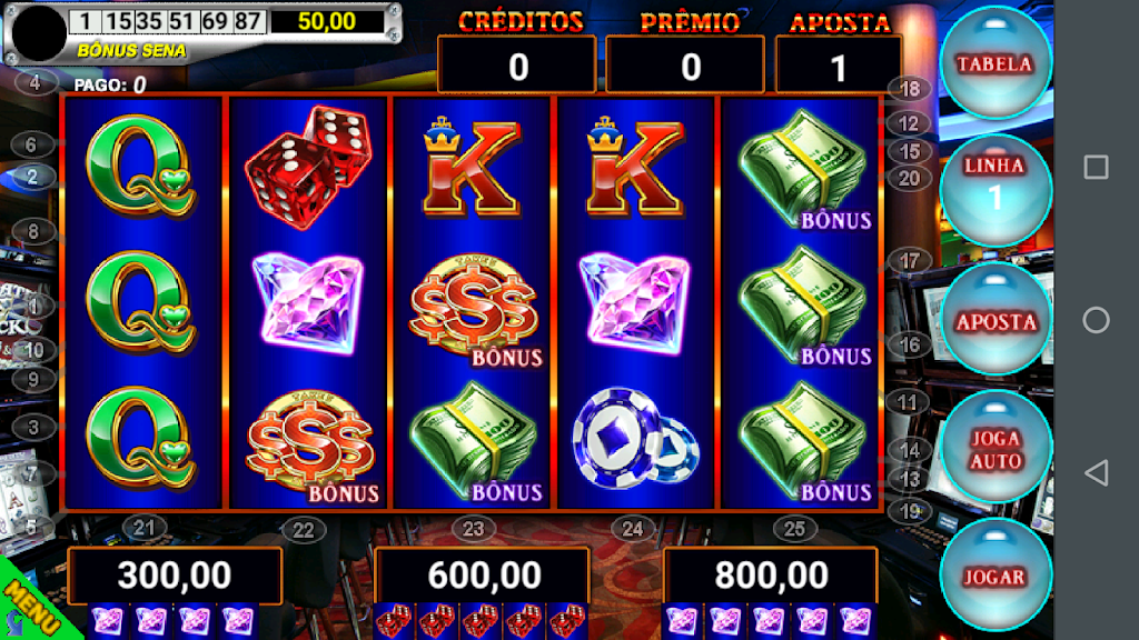 Big Slot Fortune Caça Níquel Schermafbeelding 0