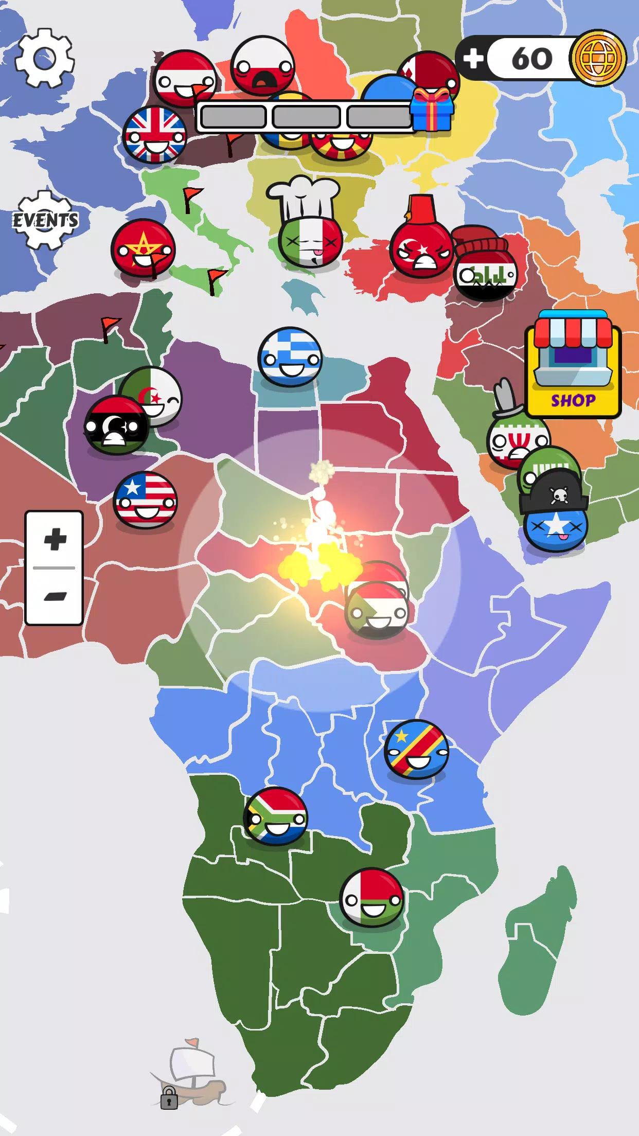 Country Balls: World War Ekran Görüntüsü 3
