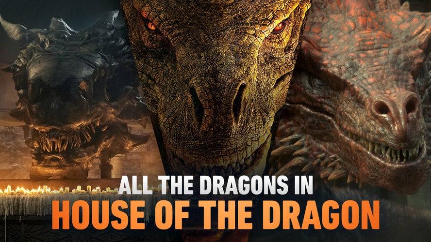 ゲームオブスローンズのすべてのドラゴン：ハウスオブザドラゴン