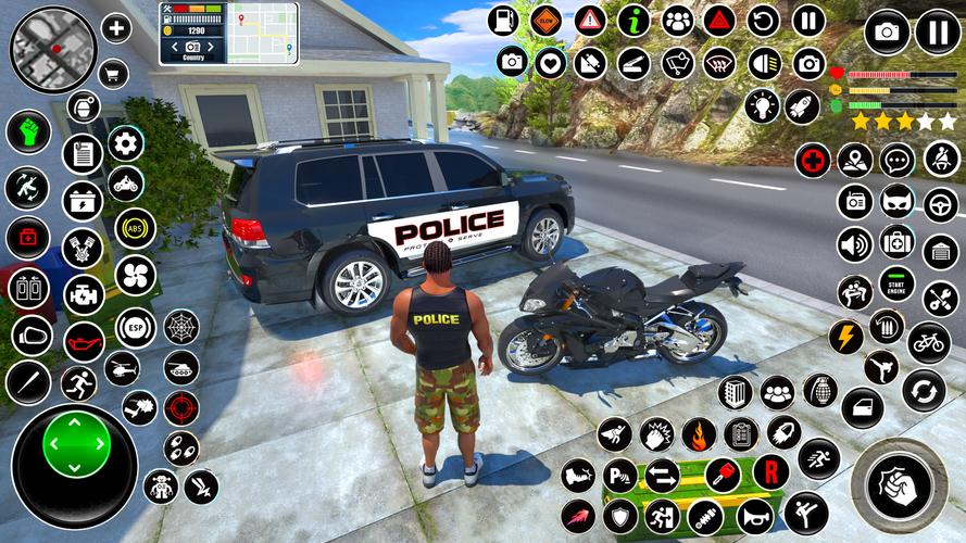 Police Game Transport Truck应用截图第1张