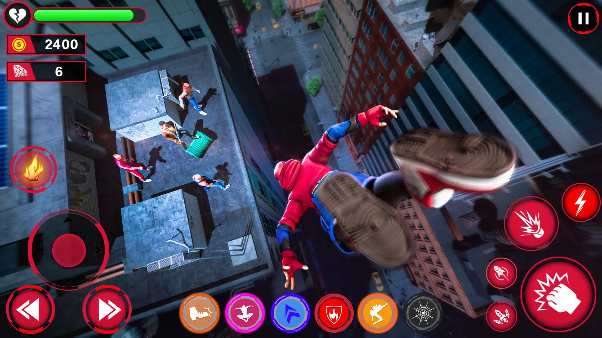 Spider Fighter man hero Captura de tela 2
