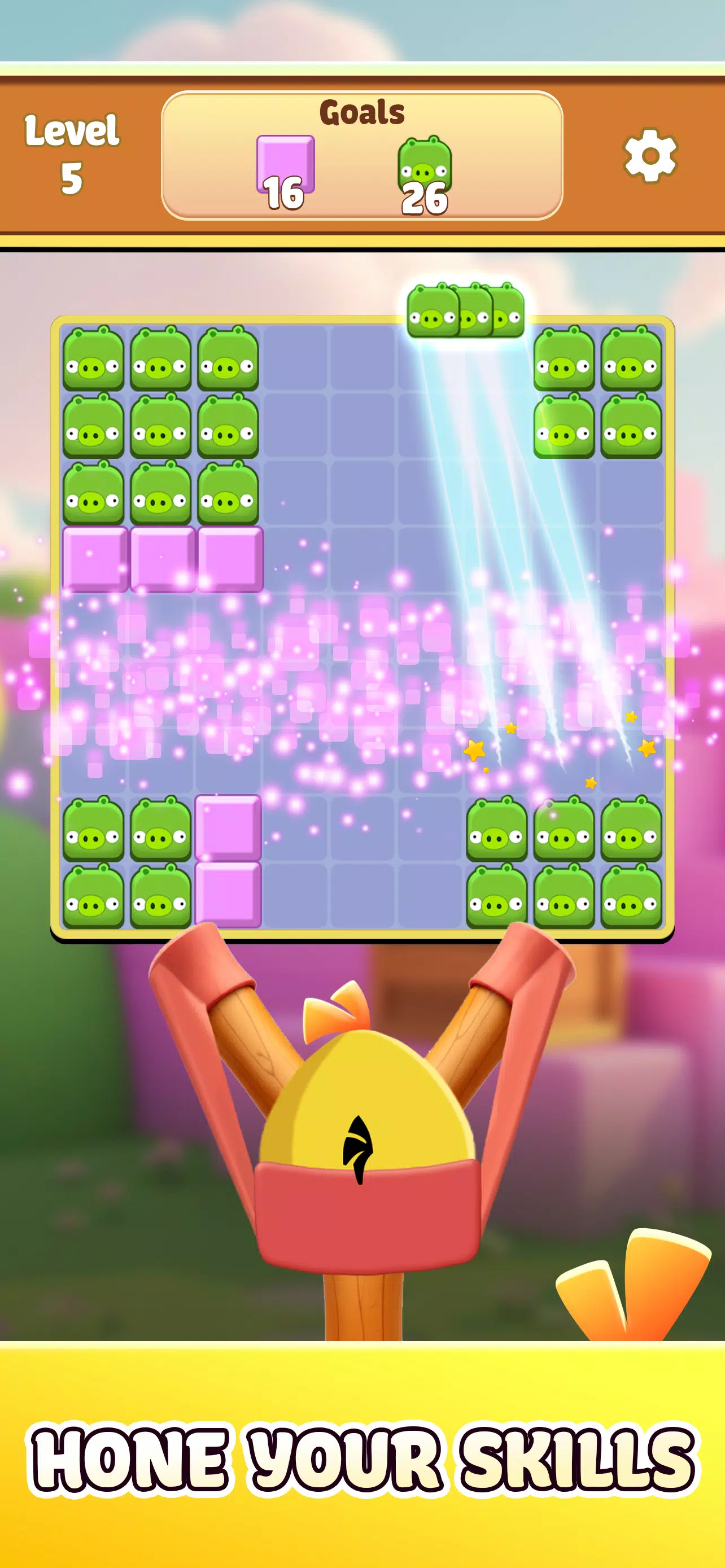 Angry Birds Block Quest ဖန်သားပြင်ဓာတ်ပုံ 1