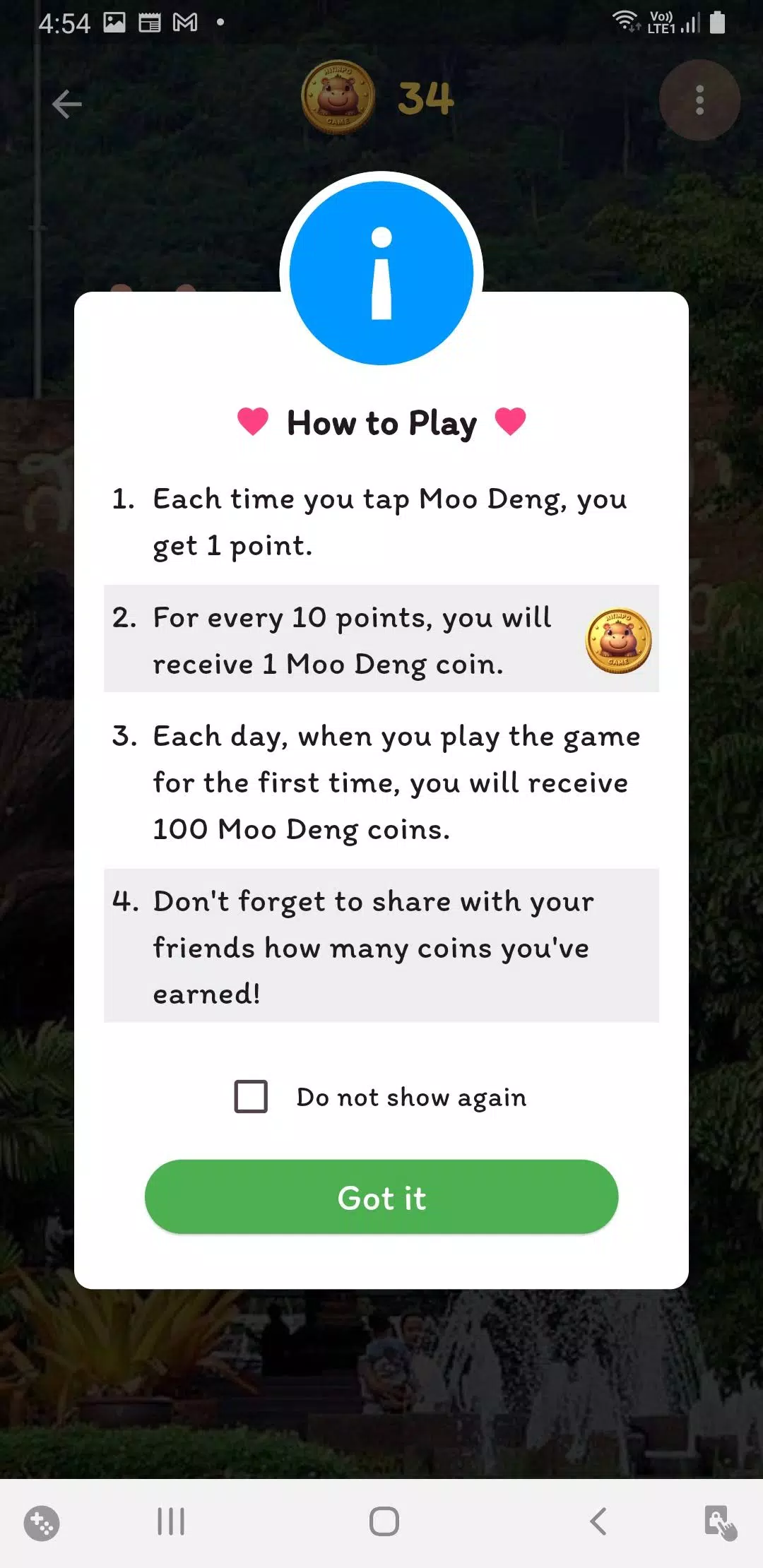 Moo Deng Tangkapan skrin 1