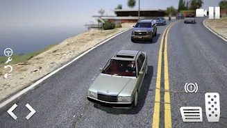Mercedes 190E: Crime City Ride 스크린샷 2