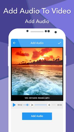 Add Audio To Video Captura de tela 2