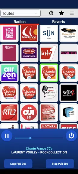 Radios Françaises Capture d'écran 0