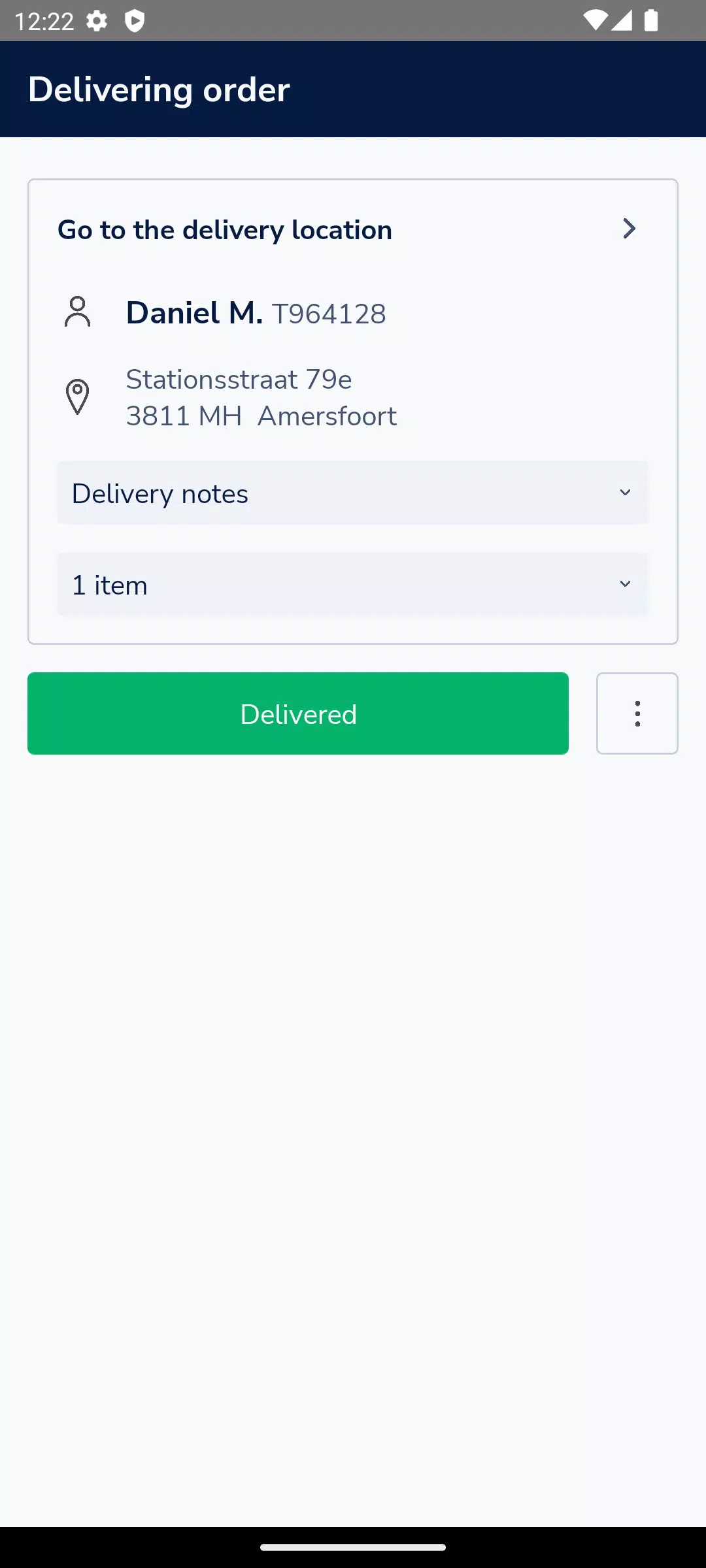 Deliverect for Couriers ဖန်သားပြင်ဓာတ်ပုံ 1