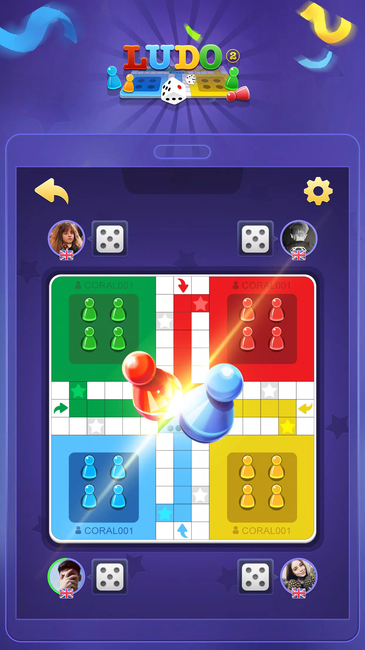 Ludo Master-Offline Star king Captura de pantalla 1
