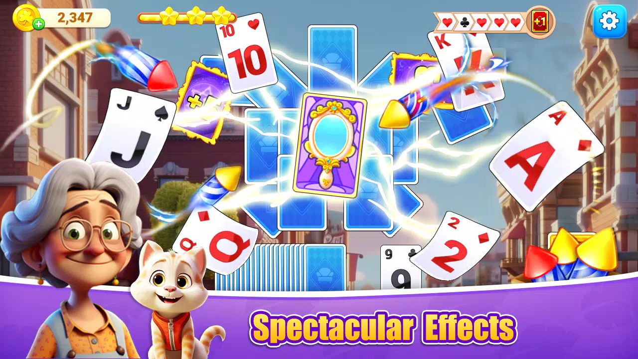 Patience Solitaire TriPeaks স্ক্রিনশট 0