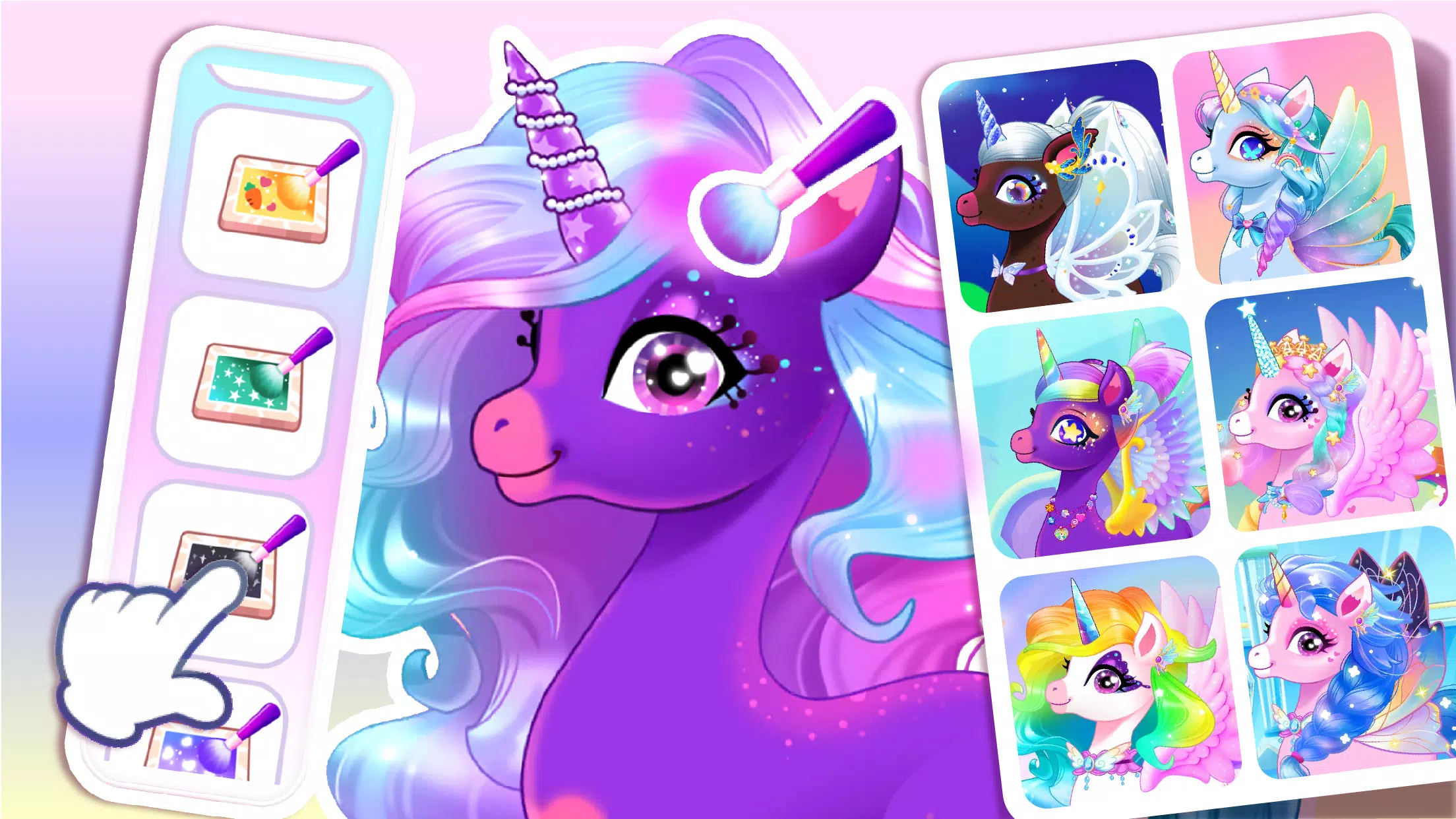 Unicorn Dress up应用截图第1张