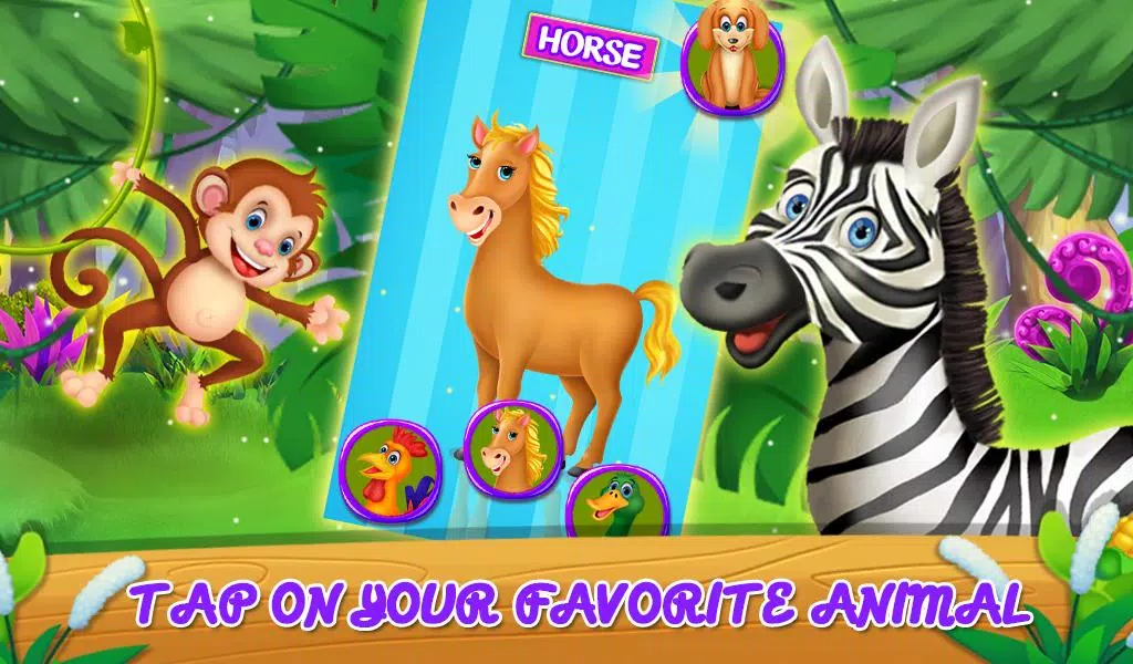 Learning Animal Sounds Games應用截圖第3張