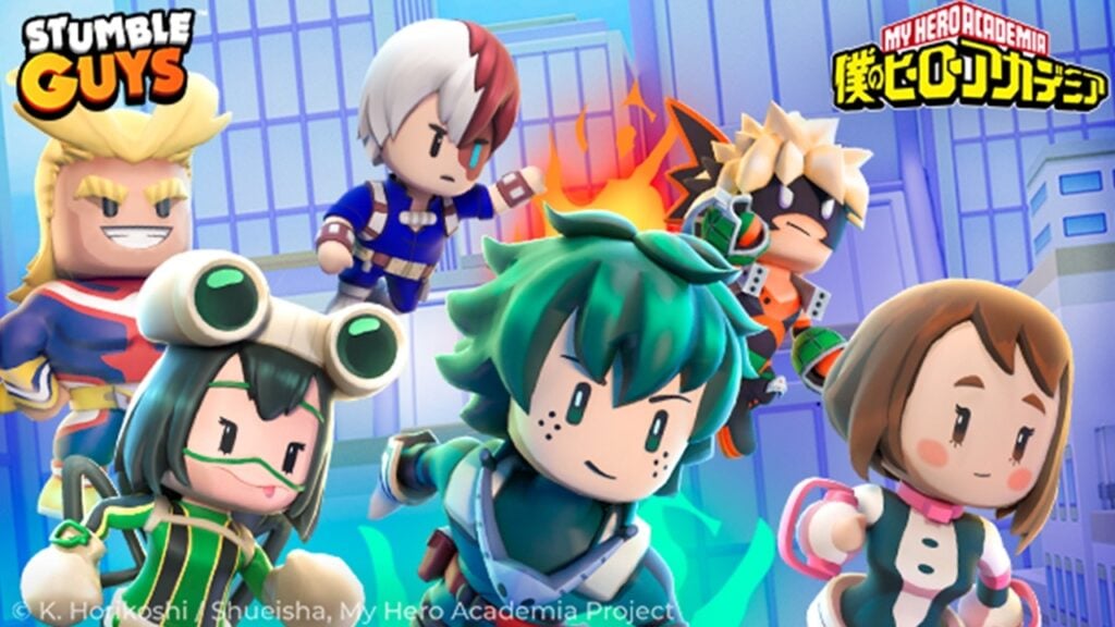 Discover Quirky Collab: Deku and My Hero Academia Join Stumble Guys!