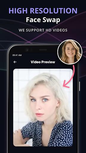 DeepFaker: Face Swap AI Video Capture d'écran 2