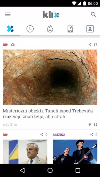 Klix.ba Скриншот 0
