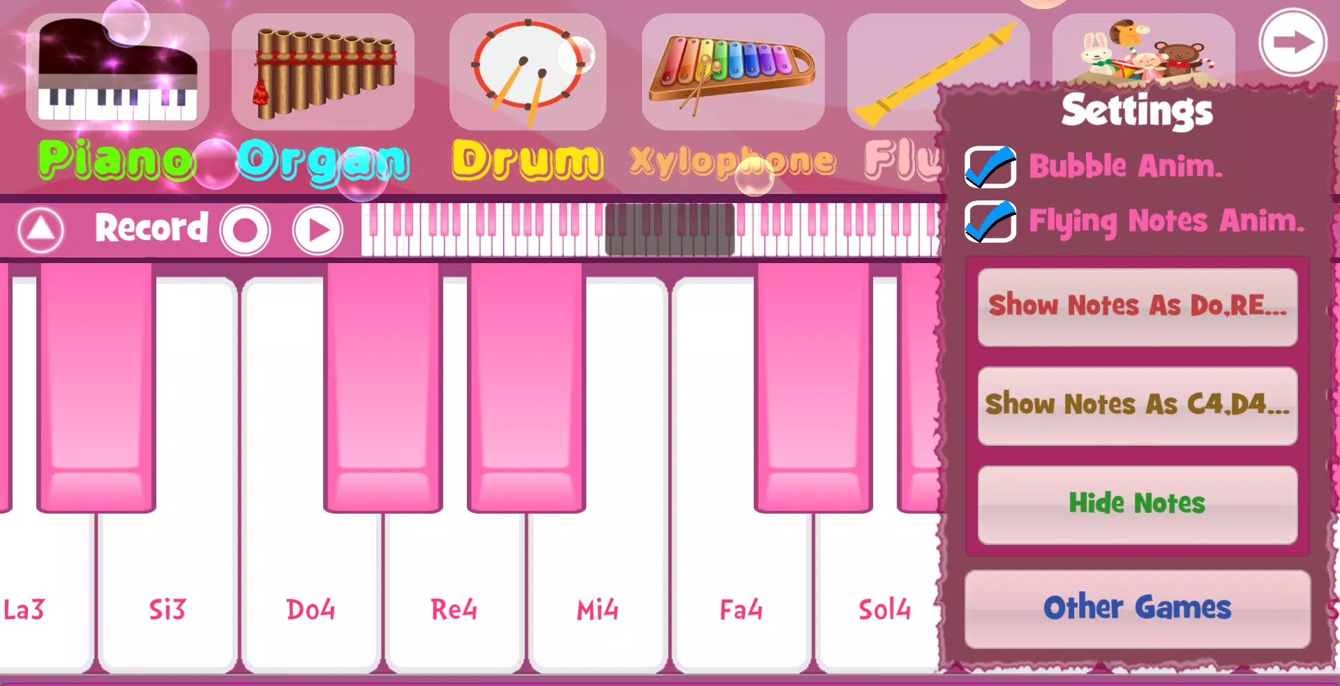 Pink Piano Tangkapan skrin 2