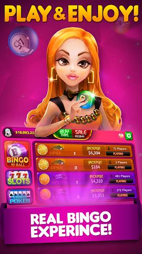 Bingo 90 Live: Vegas Slots應用截圖第0張