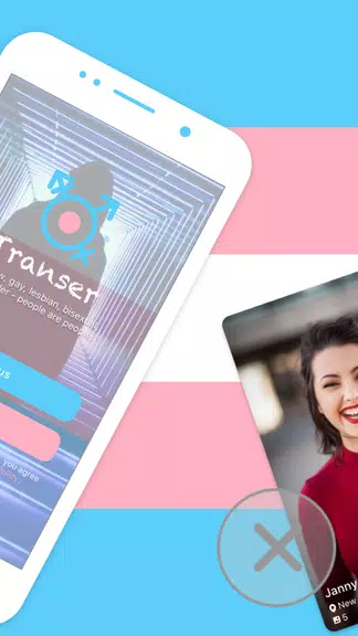 Transgender Dating: Meet Trans & Crossdresser Chat Captura de pantalla 1