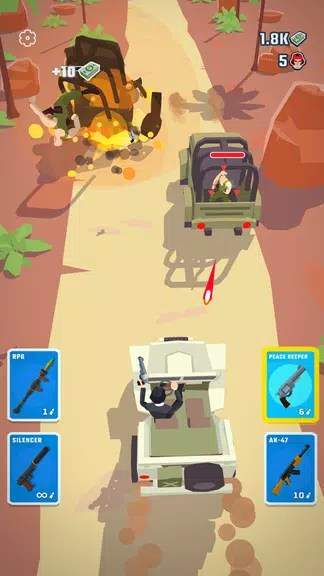 Agent Action -  Spy Shooter 스크린샷 2