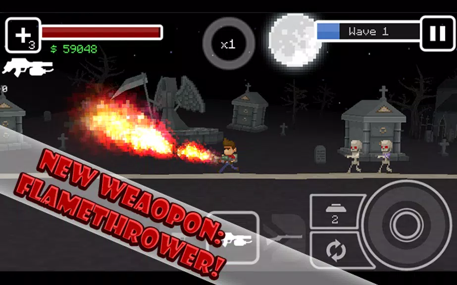 Undead Pixels: Zombie Invasion Captura de tela 1