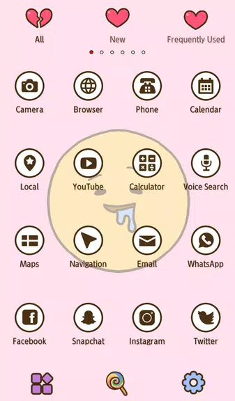 Enjoy Emoji Theme Tangkapan skrin 1
