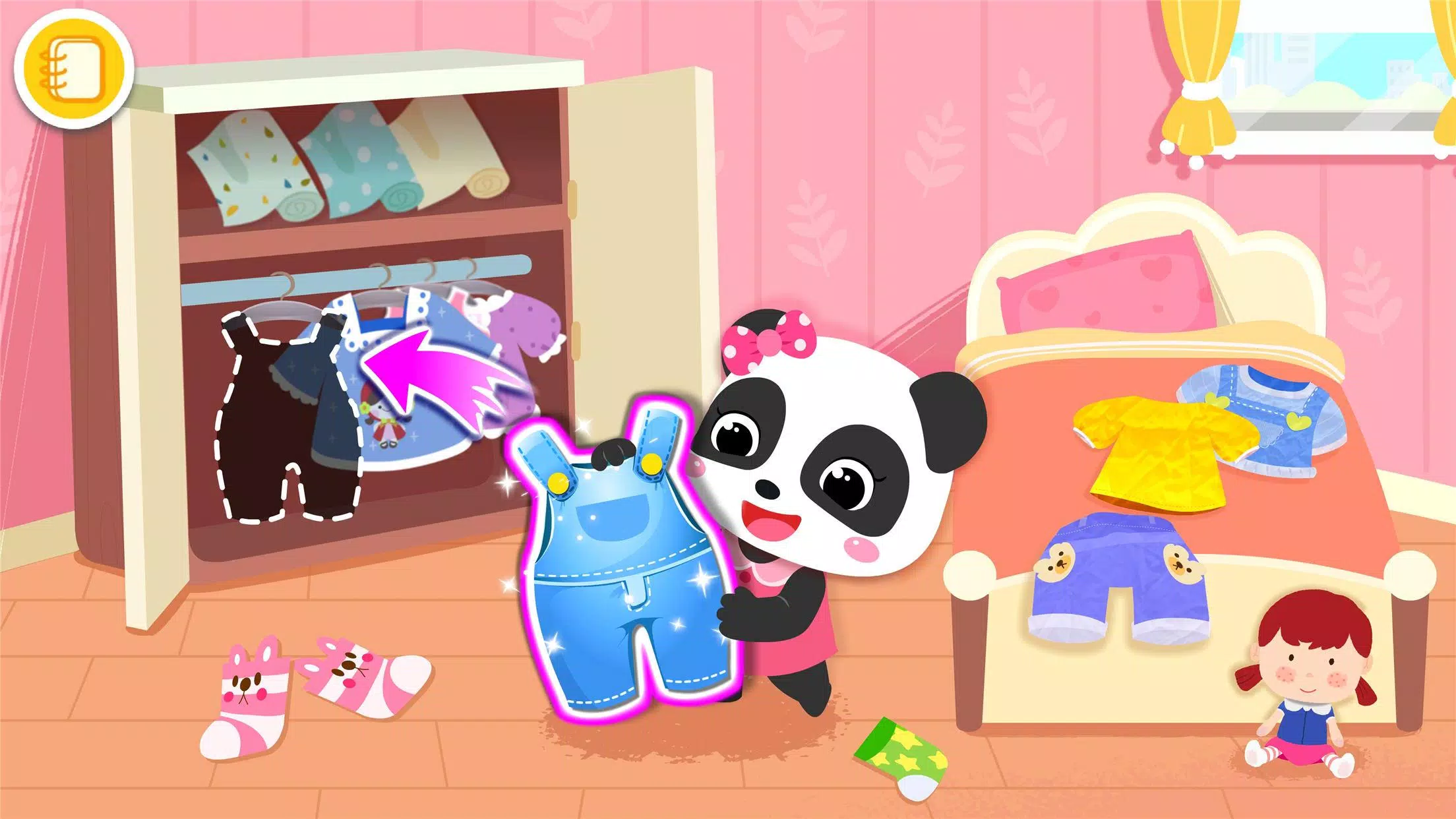 Schermata Baby Panda's Life: Cleanup 3