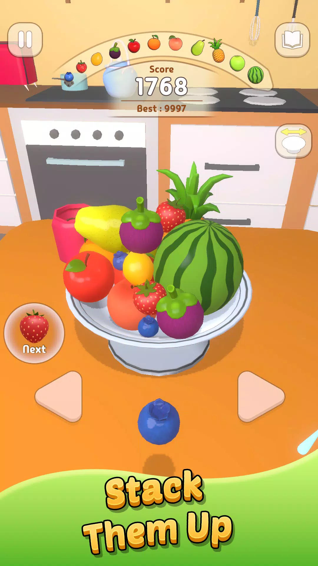 Toss and Merge: Fruit Mount ဖန်သားပြင်ဓာတ်ပုံ 2