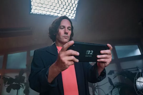 保罗·陆克文（Paul Rudd）对Nintendo Switch 2的怀旧点头对90年代SNES广告的兴奋2