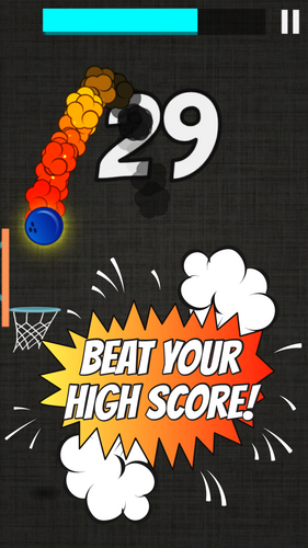 Hot Dunk Basketball應用截圖第0張