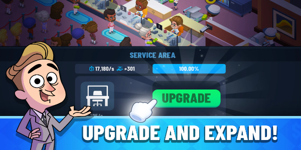 Idle Bank Tycoon: Money Empire應用截圖第0張