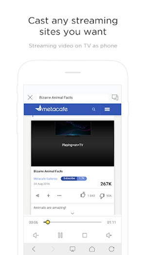 QuickCast|Web Video|Chromecast/DLNA/Airplay/FireTV Capture d'écran 0