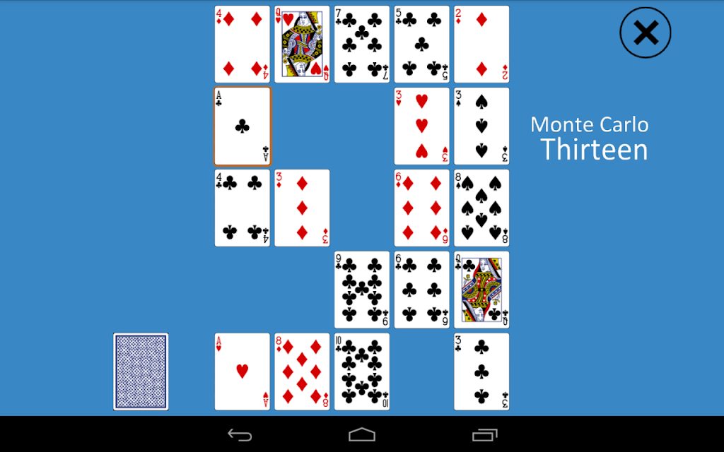 Solitaire Monte Carlo Plus 스크린샷 1