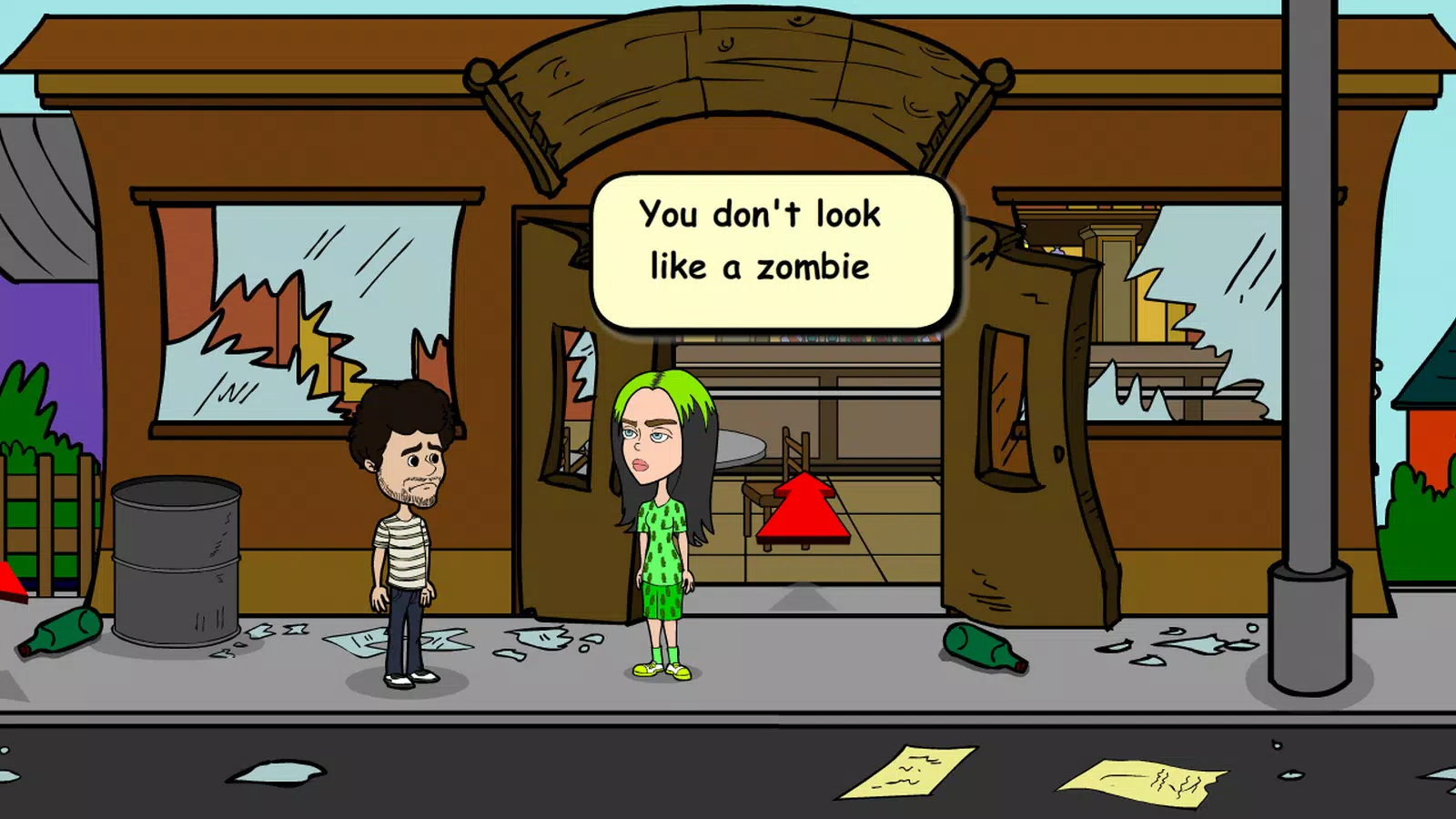 Billie Zombie Attack Tangkapan skrin 3