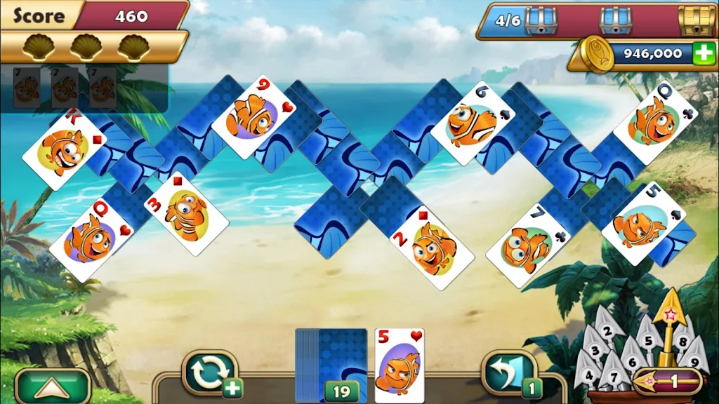 Seagirt Solitaire Ảnh chụp màn hình 2