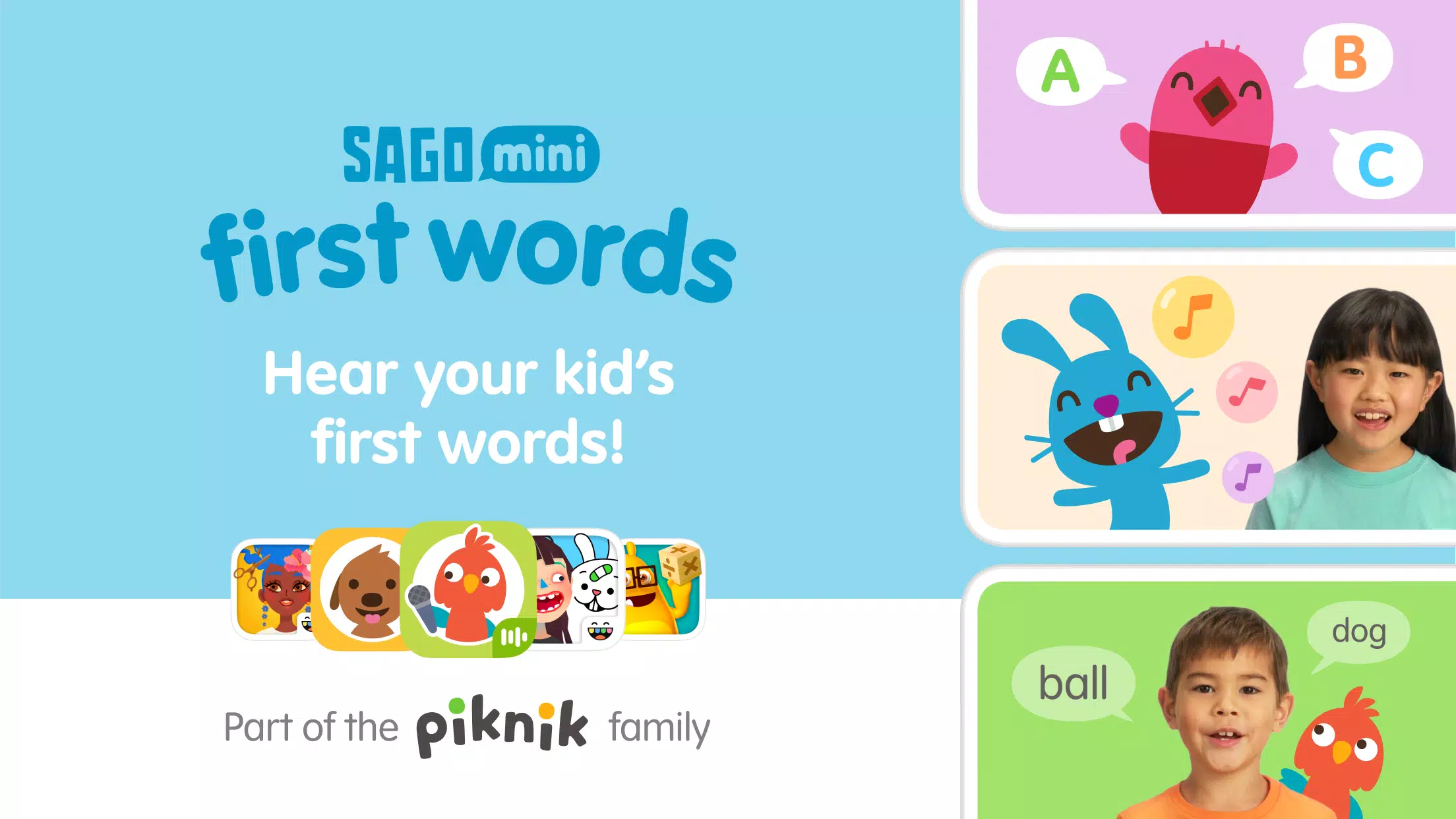 Sago Mini First Words: Kids 1+ ဖန်သားပြင်ဓာတ်ပုံ 0