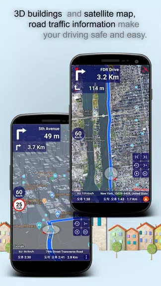 GRnavi - GPS Navigation & Maps Captura de pantalla 2