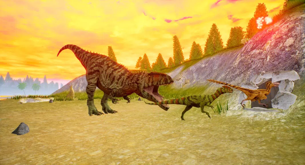 The Cursed Dinosaur Isle: Game Screenshot 1