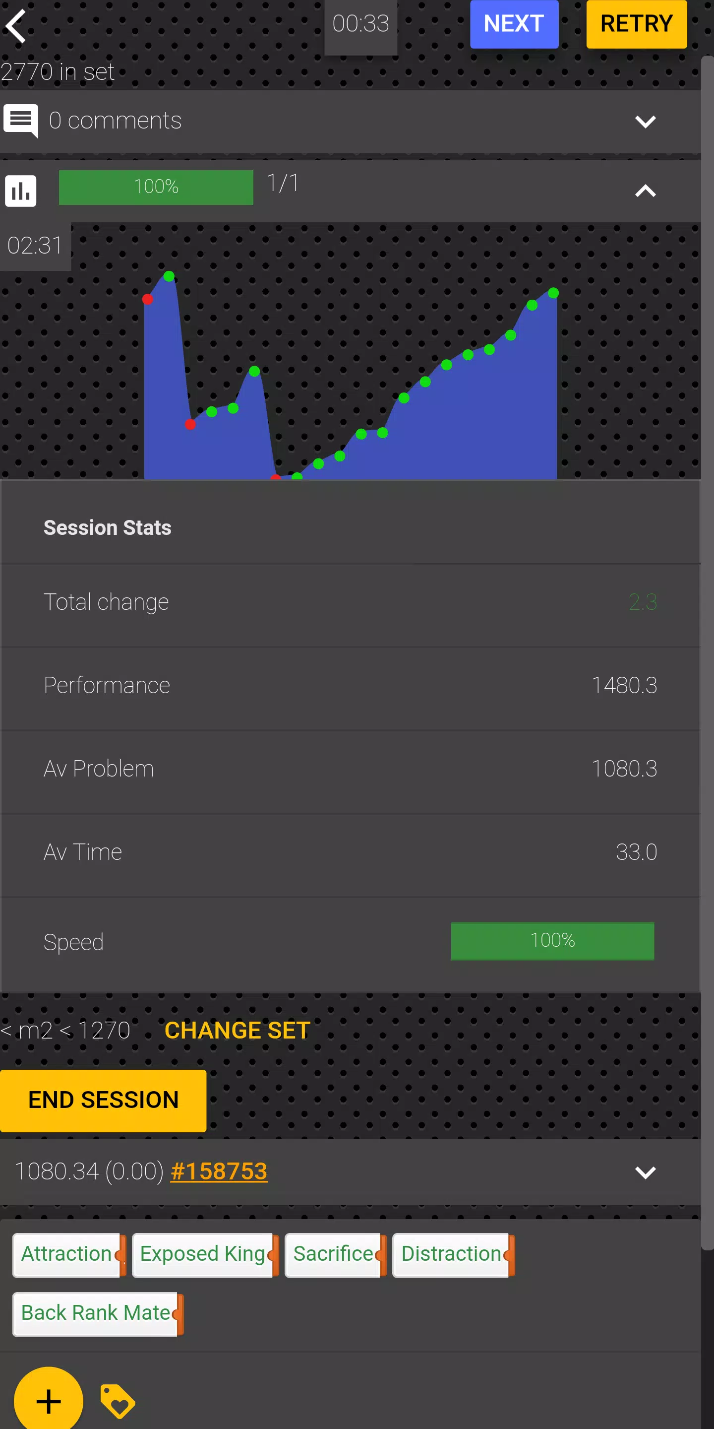 Chess tempo - Train chess tact Tangkapan skrin 1