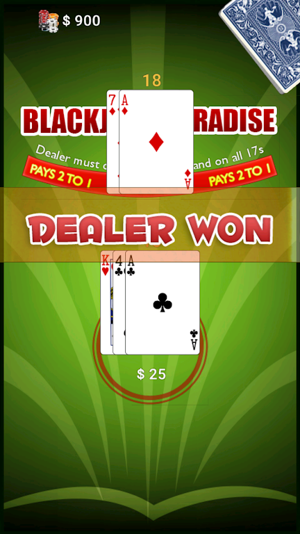 Schermata BlackJack Paradise 3