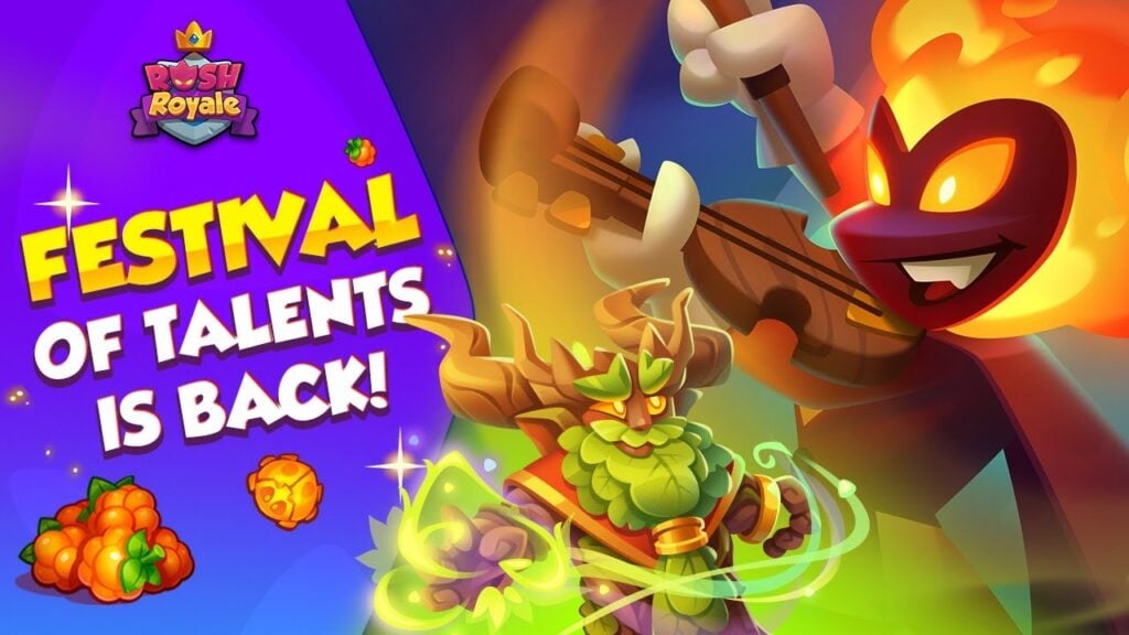 人才节以自然为主题的任务和单位重返Rush Royale！