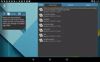 hovernote Capture d'écran 3