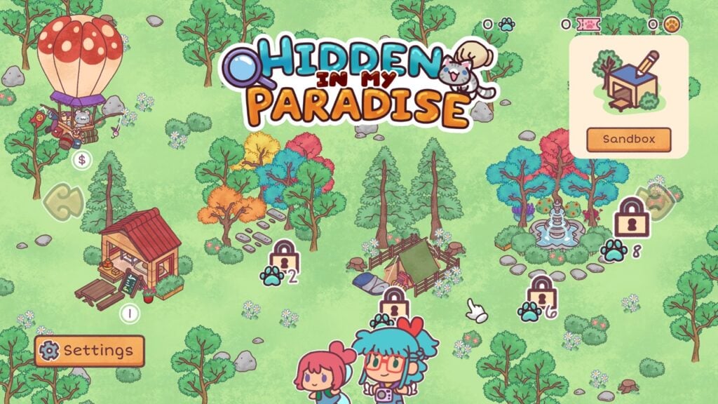 Hidden in My Paradise è un prossimo gioco di oggetti nascosti con progetti fotografici