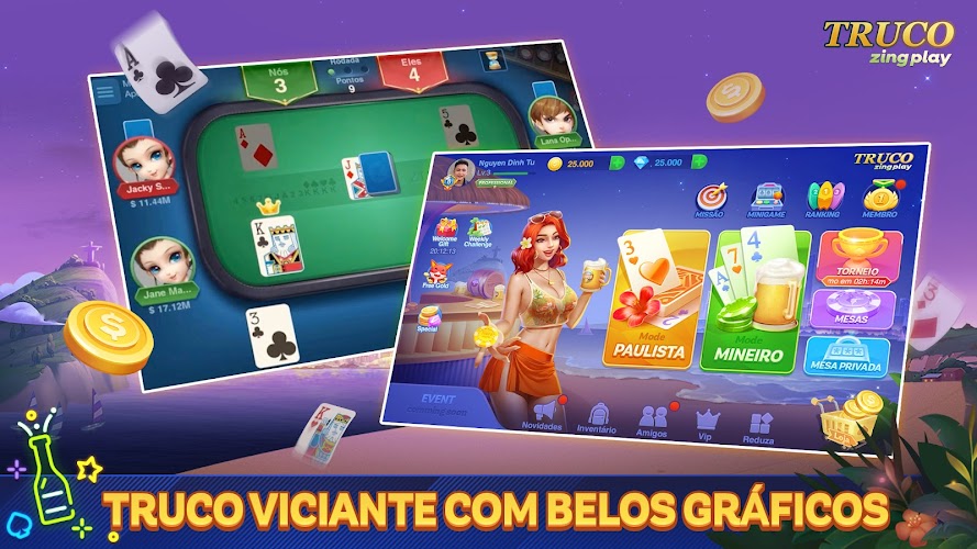 Truco ZingPlay: Jogo de cartas應用截圖第2張