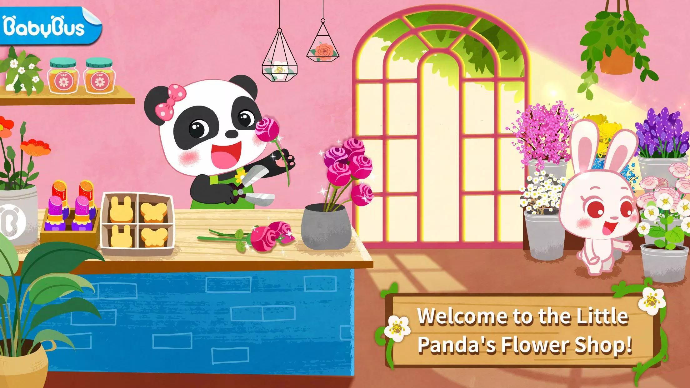 Schermata Little Panda's Flowers DIY 0