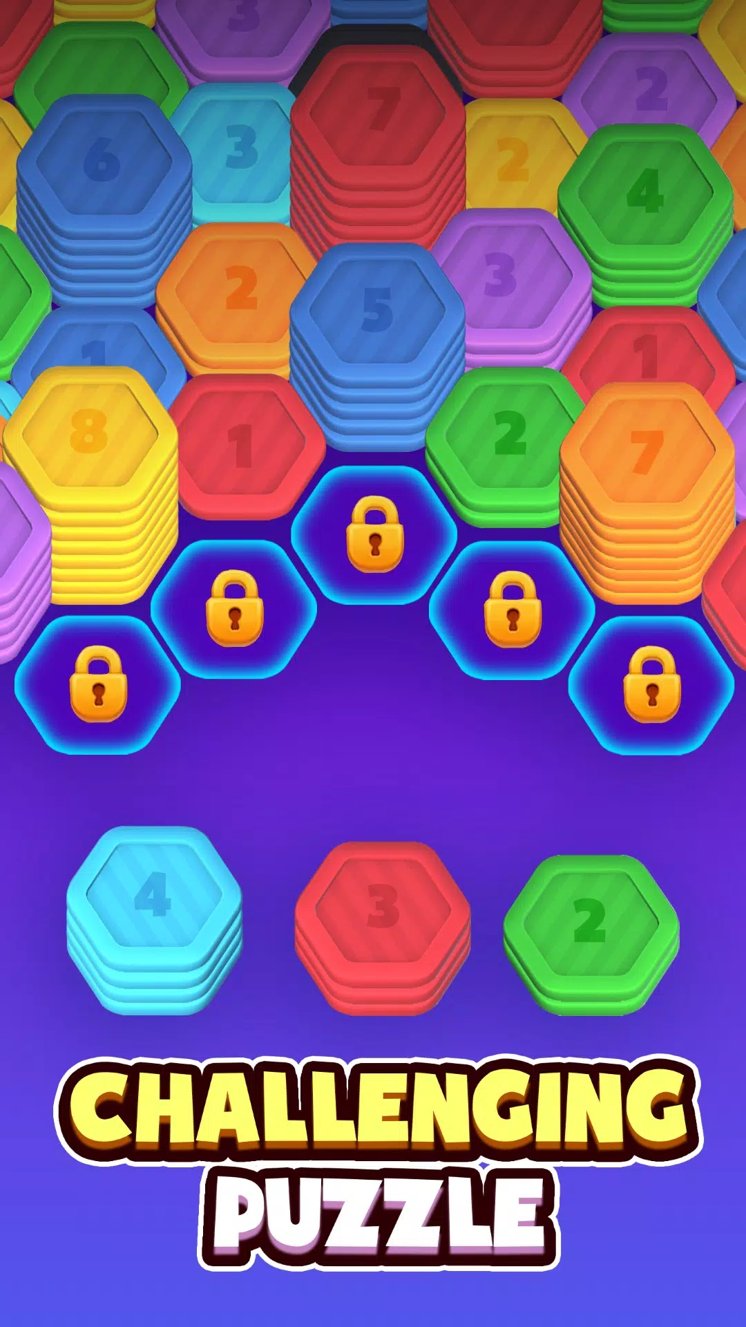 Hexa Stack Captura de pantalla 2