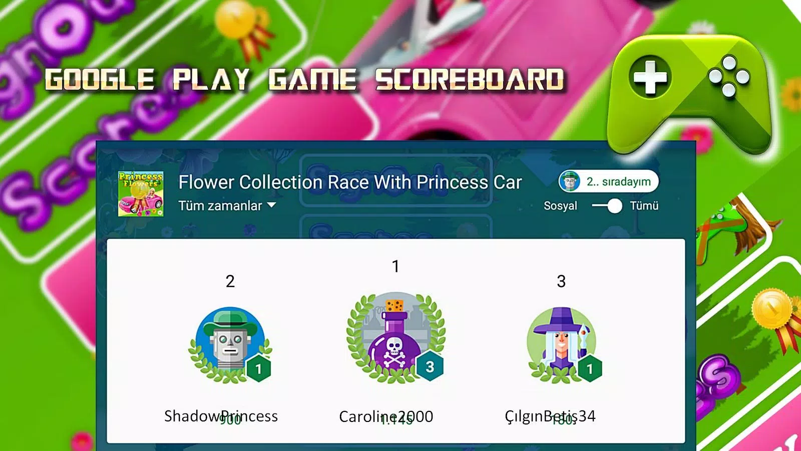 (New) Collect The Most Flowers With Prencess Ảnh chụp màn hình 3