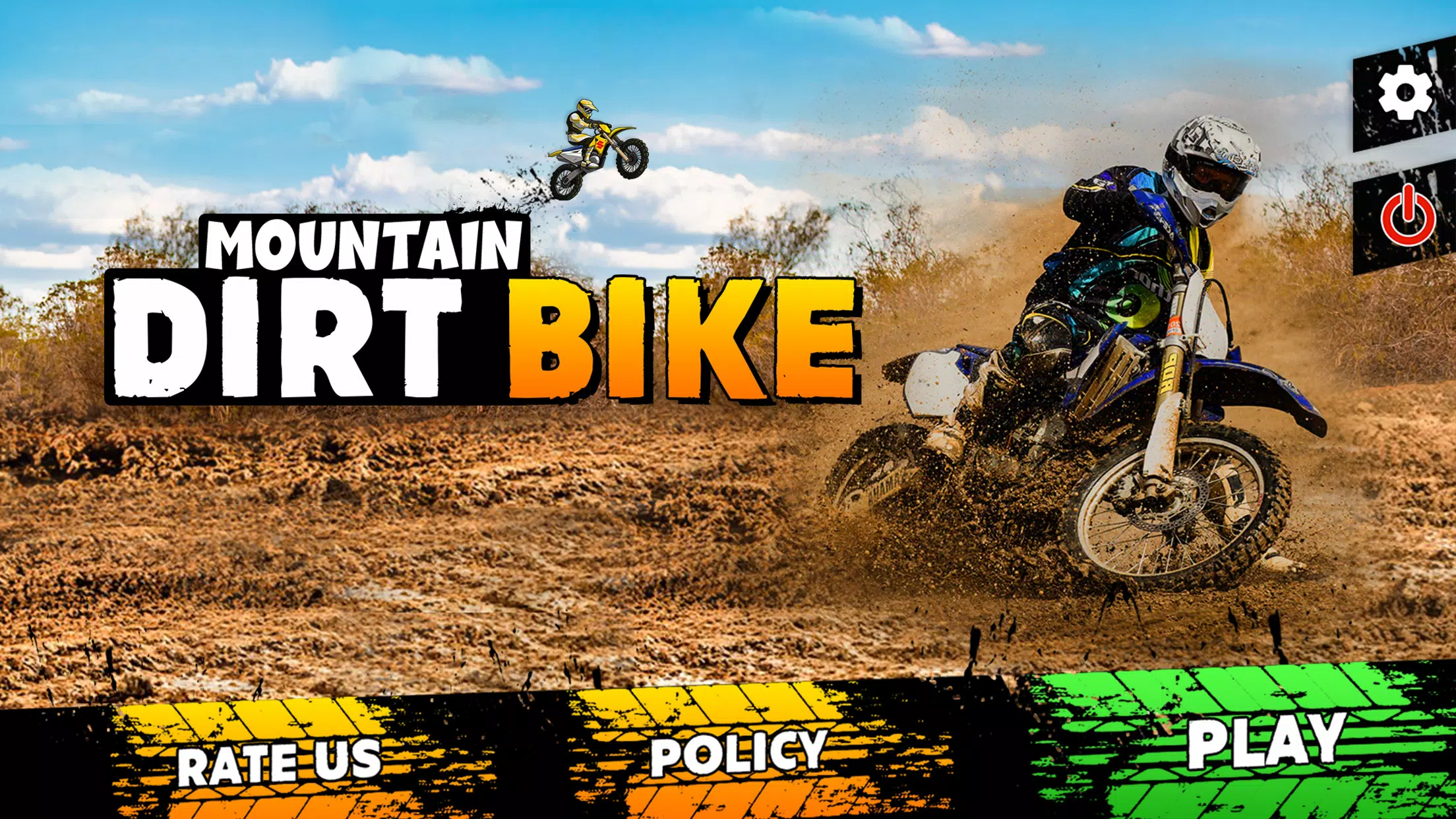 Mountain Dirt Bike Champions स्क्रीनशॉट 3
